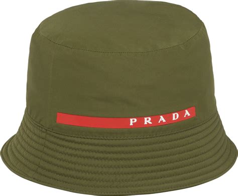 prada green bucket hat|prada hat women.